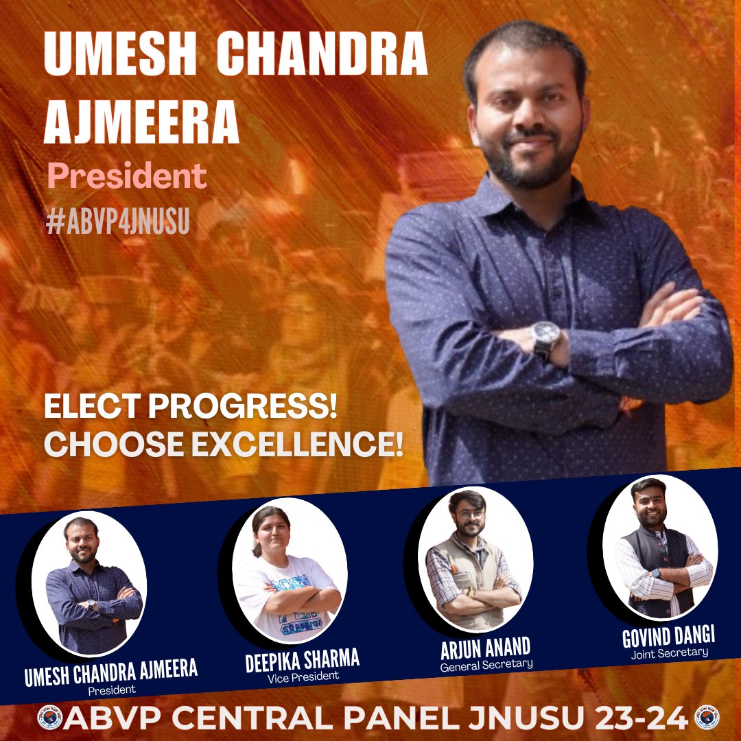 swapnilb78's tweet photo. Vote ABVP for Change! Vote ABVP for Development!
 #ABVP4JNUSU https://t.co/h4fllOsMOT