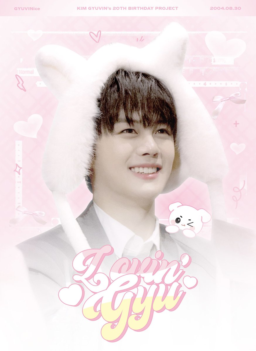 GYUVINicevn's tweet photo. 𝐋𝓞𝐕𝐈𝐍’ 𝐆𝐘𝐔: DONATION INFORMATION 🎀

⏰: 21/3 - 21/7

For donation via PAYPAL, please dm GYUVINice for more~

#LOVINGYU
#KimGyuvin20thBirthdayProject
#KIMGYUVIN #김규빈 https://t.co/0d2K2ZL8qC