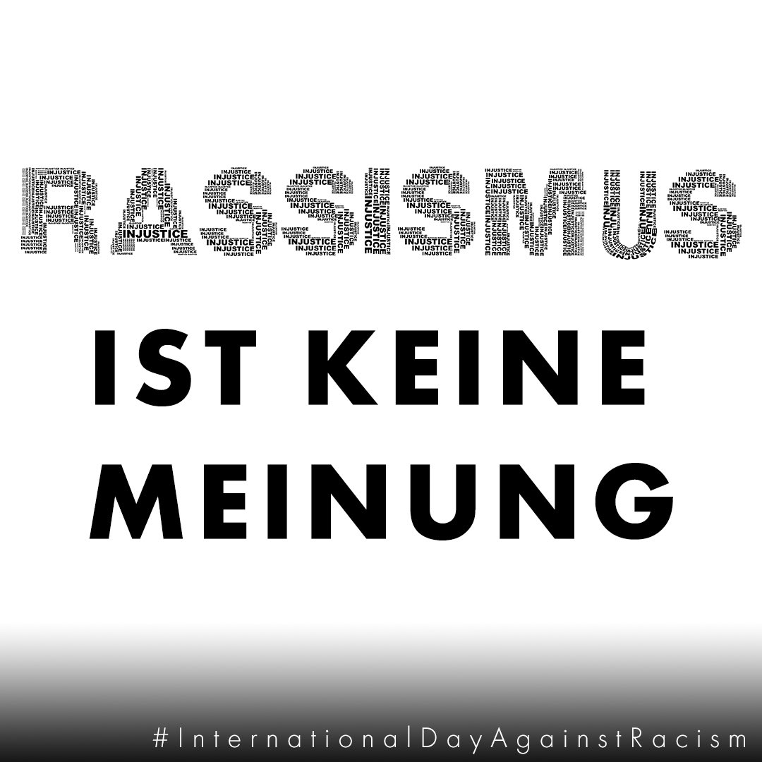 Wir alle sind dazu aufgerufen, Haltung zu zeigen, wenn wir rassistisches Verhalten in unserem Umfeld beobachten. Haltung zu zeigen gegen Alltagsrassismus, gegen Rechtspopulist*innen, gegen Diskriminierung und den systematischen Rassismus in unserer Gesellschaft.

#gegenrassismus