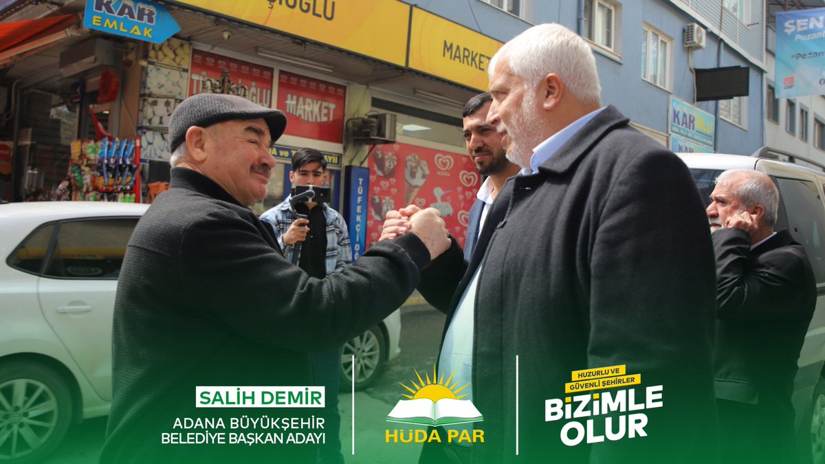 Bugün de Adana'mızın en güzel ve şirin ilçelerinden Pozantı yaylamızdaydık.

Esnafımızın ve halkımızın yoğun teveccühleri ile karşılaştık. 

Halkımız oradada kararını vermişti.
#BuSeferHÜDAPAR diyordu.

Bizde kalın,HÜDA PAR'da kalın.