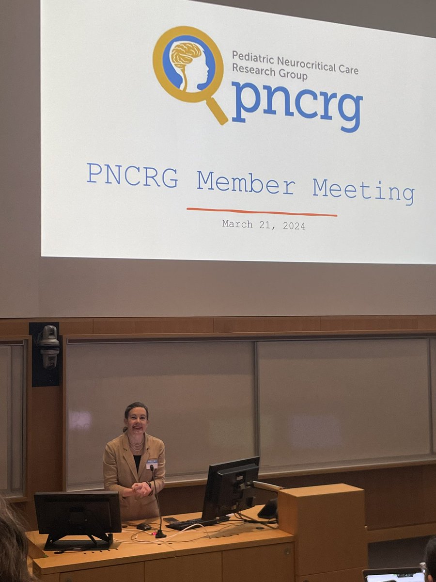 PNCRGtweets's tweet photo. It’s go time!! Welcome to the PNCRG Spring Meeting, hosted by @SickKidsCCM at the Peter Gilgan Centre for Research and Learning!! #NeuroPICU #updates #neurocrit introductions by our current chair @kidsstroke2 🧠 https://t.co/4UzKhshiuL