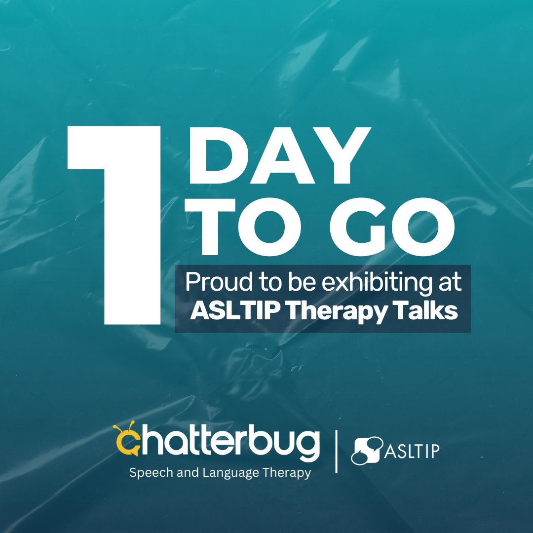 See you all tomorrow, London! 😎

#ASLTIP #SLT #SLTlondon #ASLTIPTherapyTalks