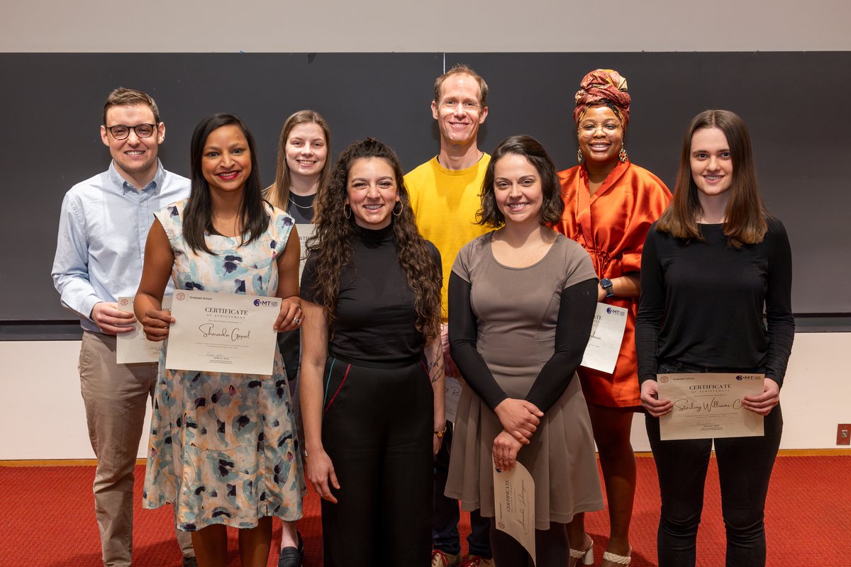 Cornell Grad School (@cornellgrad) on Twitter photo Our finalists made it a challenging decision for our judges, but the 2024 <a href="/Cornell/">Cornell University</a> 3MT results are in!
🥇 1st: Meagan Sundstrom <a href="/CornellPhysics/">Cornell Physics</a> <a href="/CornellCAS/">CornellArts&Sciences</a>
🥈 2nd: Sterling Williams-Ceci <a href="/CornellInfoSci/">Cornell Information Science</a> <a href="/CornellCIS/">Cornell Bowers Computing and Information Science</a>
🥉 People's Choice: Sharada Gopal <a href="/Cornell_BBS/">Cornell BBS PhD Program</a> <a href="/cornellvet/">Cornell University College of Veterinary Medicine</a> Our finalists made it a challenging decision for our judges, but the 2024 <a href="/Cornell/">Cornell University</a> 3MT results are in!
🥇 1st: Meagan Sundstrom <a href="/CornellPhysics/">Cornell Physics</a> <a href="/CornellCAS/">CornellArts&Sciences</a>
🥈 2nd: Sterling Williams-Ceci <a href="/CornellInfoSci/">Cornell Information Science</a> <a href="/CornellCIS/">Cornell Bowers Computing and Information Science</a>
🥉 People's Choice: Sharada Gopal <a href="/Cornell_BBS/">Cornell BBS PhD Program</a> <a href="/cornellvet/">Cornell University College of Veterinary Medicine</a>