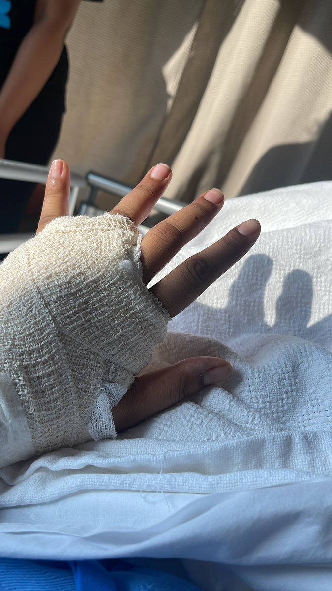 VChapparike's tweet photo. Emergency hand surgery due to nerve damage, which could possibly lead to loss of sensation in a finger forever, was not on my bingo card for 2024. 

What’s your year been like so far? https://t.co/VViA5NdrHO