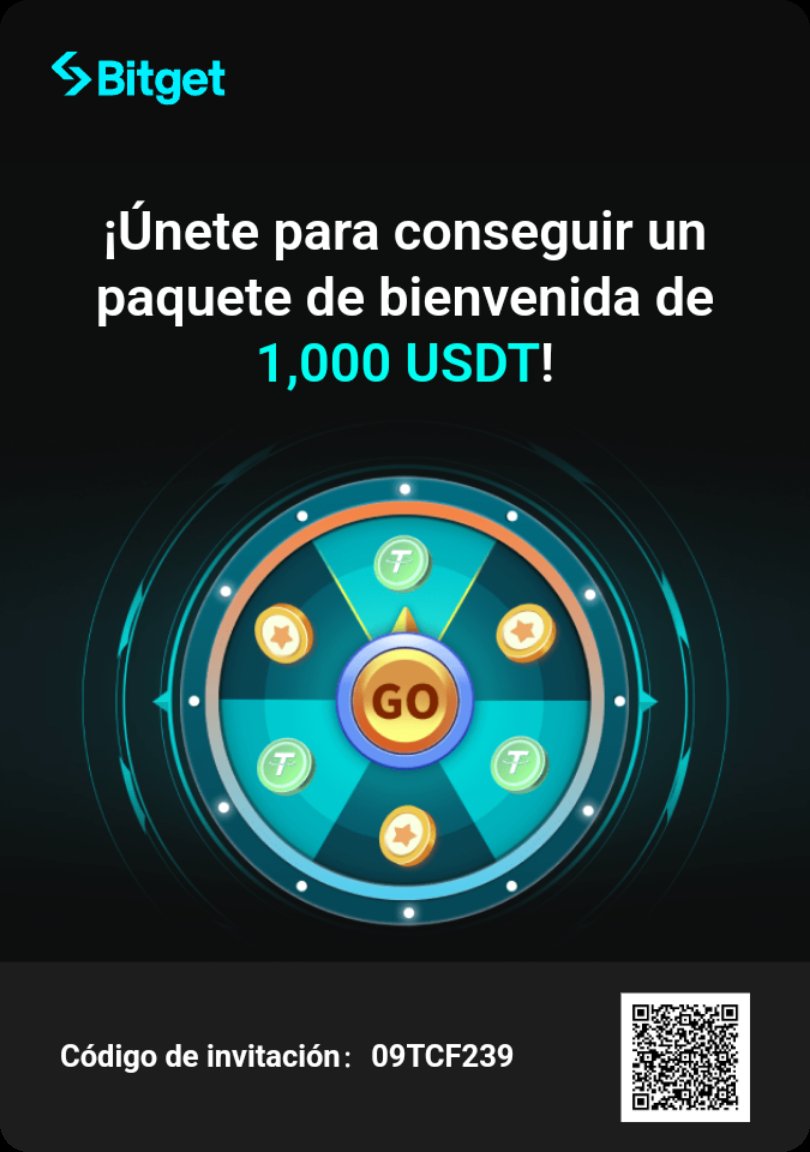 ¡Estoy intentando conseguir un bono de 100 USDT! ¿Me ayudas? ¡Tú también puedes participar y conseguirlo! #RuletaFortuna #Bitget
bgportable.com/es-ES/referral…
