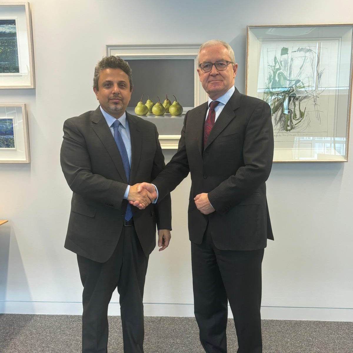 A pleasure to meet @ManarMDabbas, Ambassador of the Hashemite Kingdom of Jordan to the UK, yesterday to discuss our research, education, entrepreneurship, and the valued contributions of our Jordanian students.