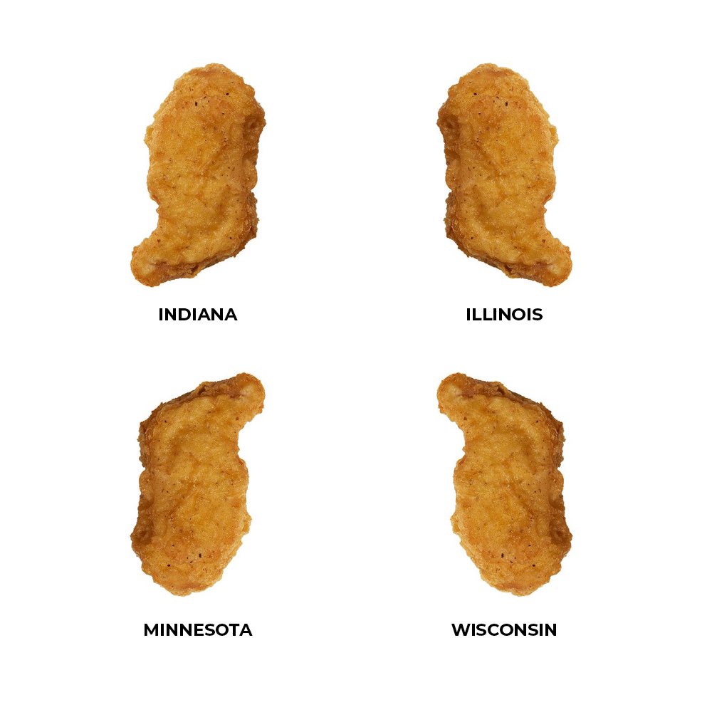 Midwestern Geographical @McDonalds Chicken Nuggets 

#McDonalds #ChickenNuggets #Number10Please