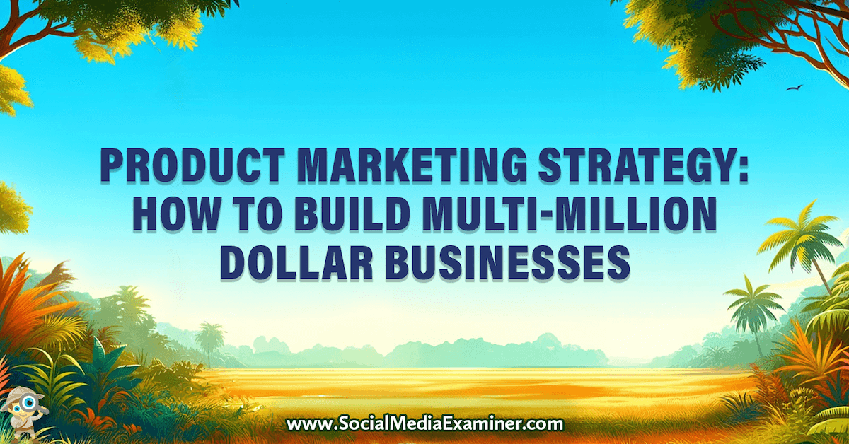 DigiArabs's tweet image. Product Marketing Strategy: How to Build Multi-Million Dollar Businesses dlvr.it/T4PXrQ