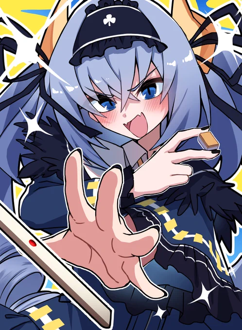 アンコク・ミツバちゃん #麻雀ファイトガール 
