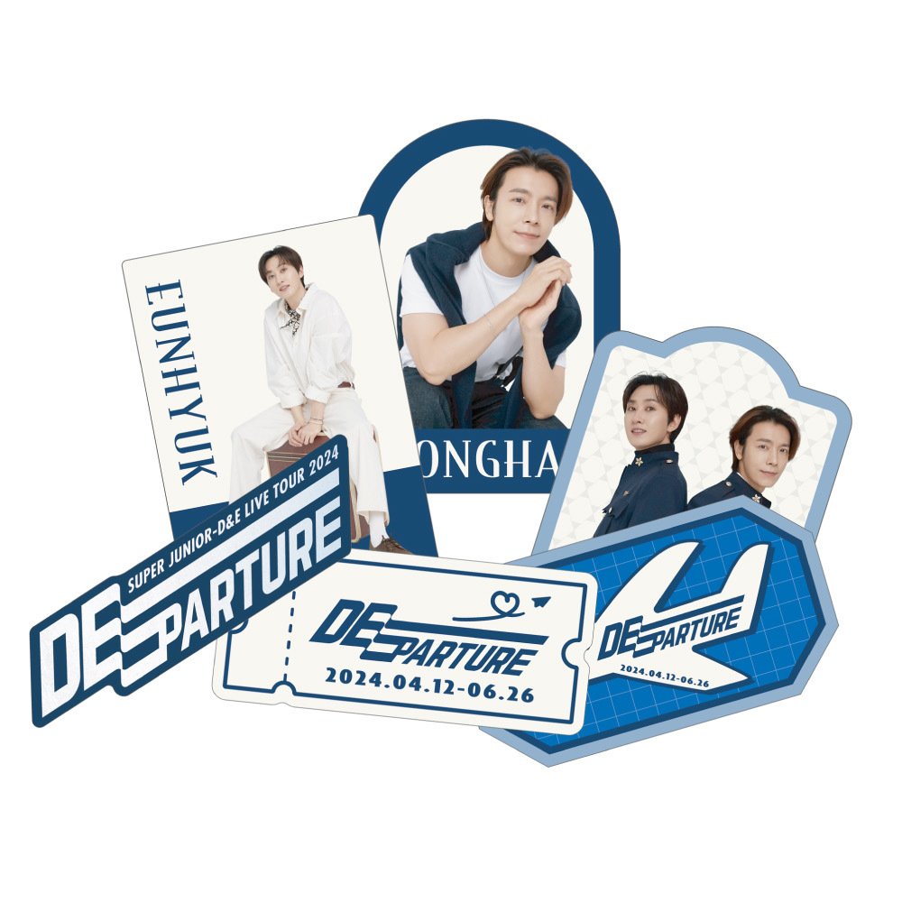 SUPER JUNIOR D&E DEparture ドンヘ ウニョク トレカ③ Blu-ray] Super
