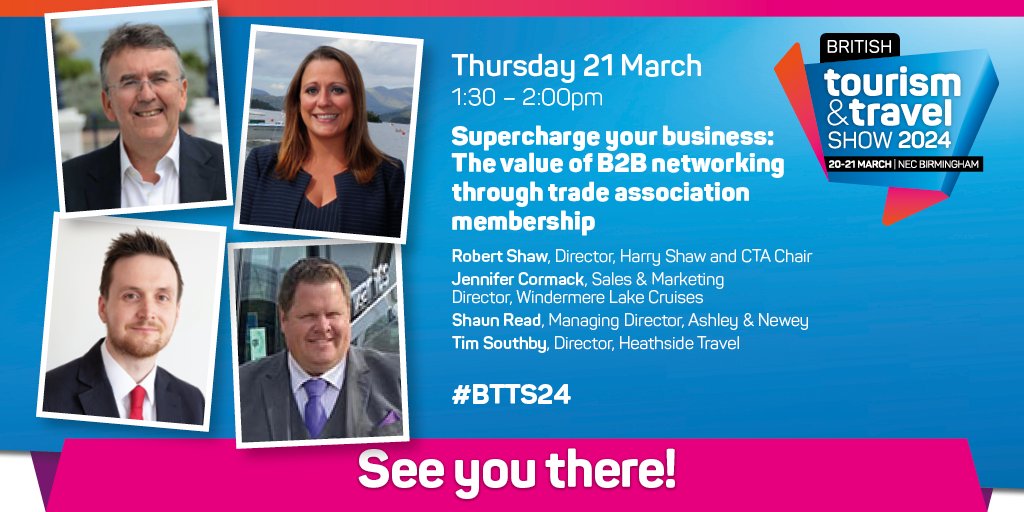 The final Keynote of BTTS 2024 is in 10 minutes! Organised by the Coach Tourism Association, hear from a panel about the value of trade association. #BTTS24 #TourismShow #Tourism #VisitEngland #VisitWales #VisitWales #VisitScotland #VisitIreland #BritishTourism