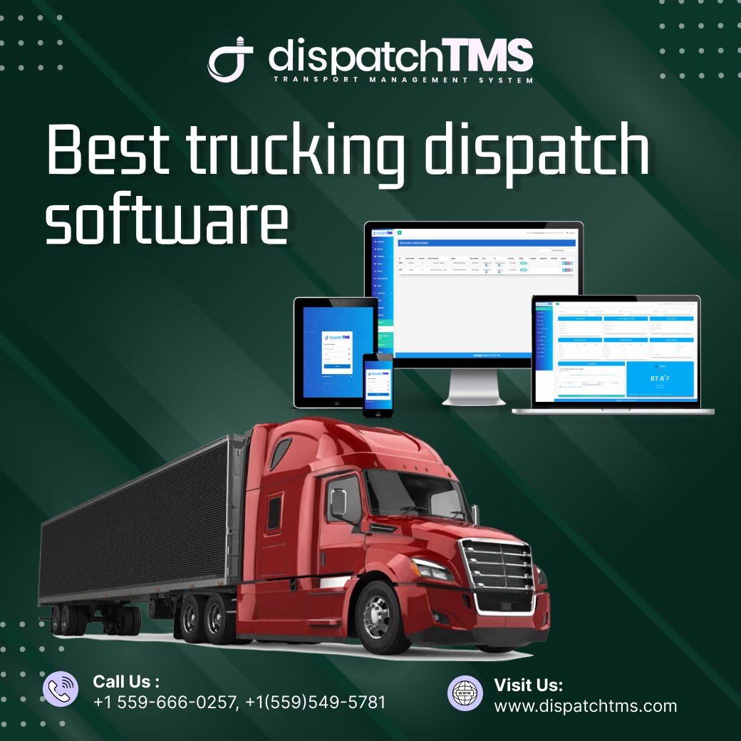dispatchtms's tweet photo. Dispatch TMS in their trucking operations. Real-world examples of how the software has benefited other companies can help build trust and credibility.
https://t.co/0GRmJ9rgBK
#dispatchTMS #dispatchsoftware #logistics #Dispatchers #transportation #transportcompanyusa https://t.co/MoxQP2i7Ra