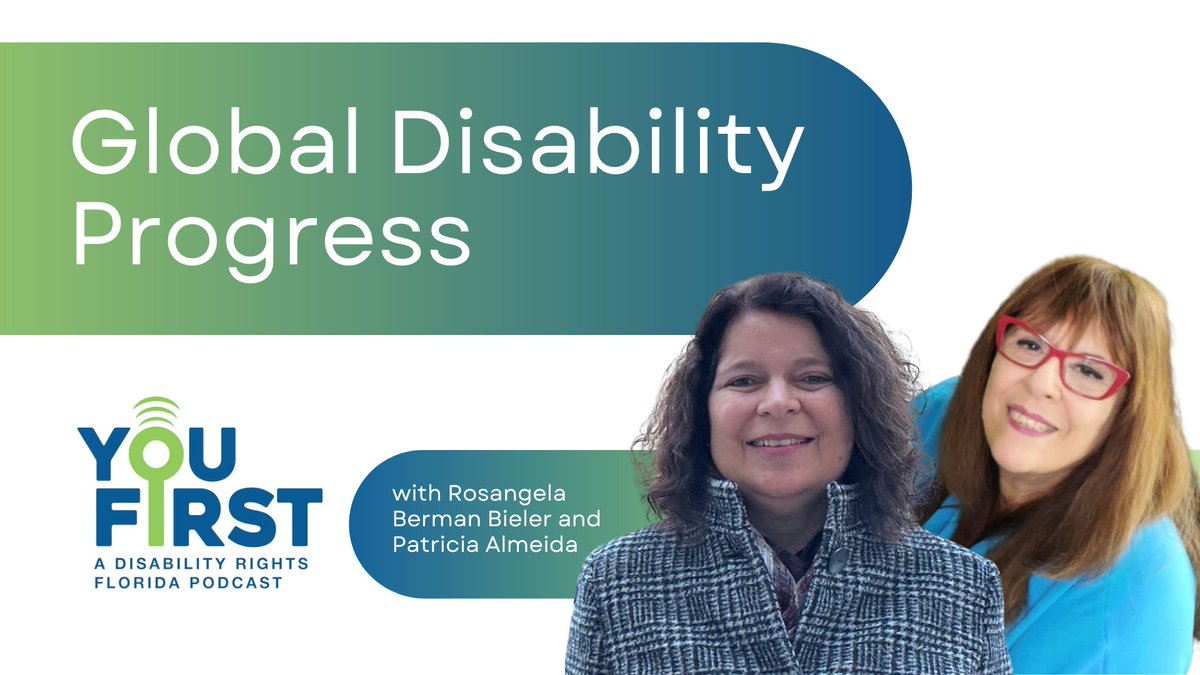 New Podcast 🎙 Episode 64: Global Disability Progress Listen wherever you get your podcasts. Recording and transcript available on our website: bit.ly/3vkxbXQ @GADIMORG @EuMeProtejoBR @zeroprojectorg @pat_lucas