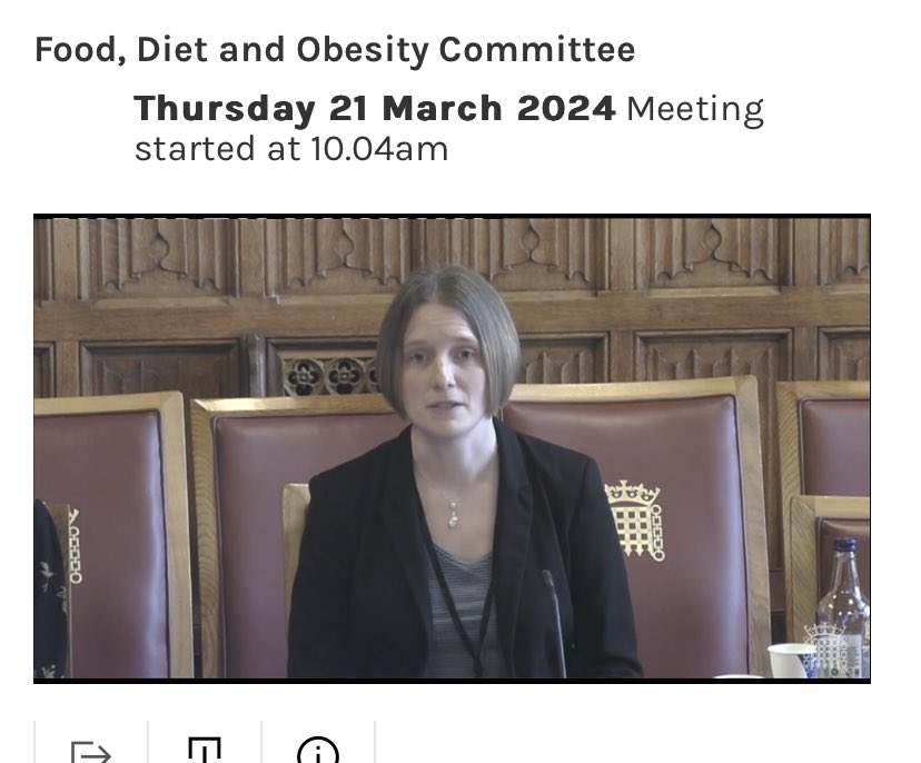 Watch my incredible colleague @EmmaBoyland give evidence to @HLFoodObesity around food advertising & marketing. Clear policy advice given based on high quality evidence… we just need to see significant policy action in this space! committees.parliament.uk/event/20598/fo… 🍏🥝📱💻📺📻