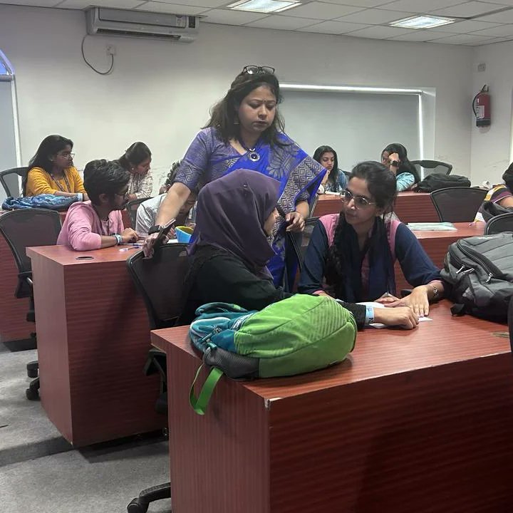 ascipgdm's tweet photo. Students at @ascipgdm Pinnacle event dived into case study activities demonstrating their analytical acumen and problemsolving skills It was a truly engaging and knowledgerich experience for all involved Kudos to every participant for their active participation #pgdm #ascipgdm https://t.co/fyGsliiW2S