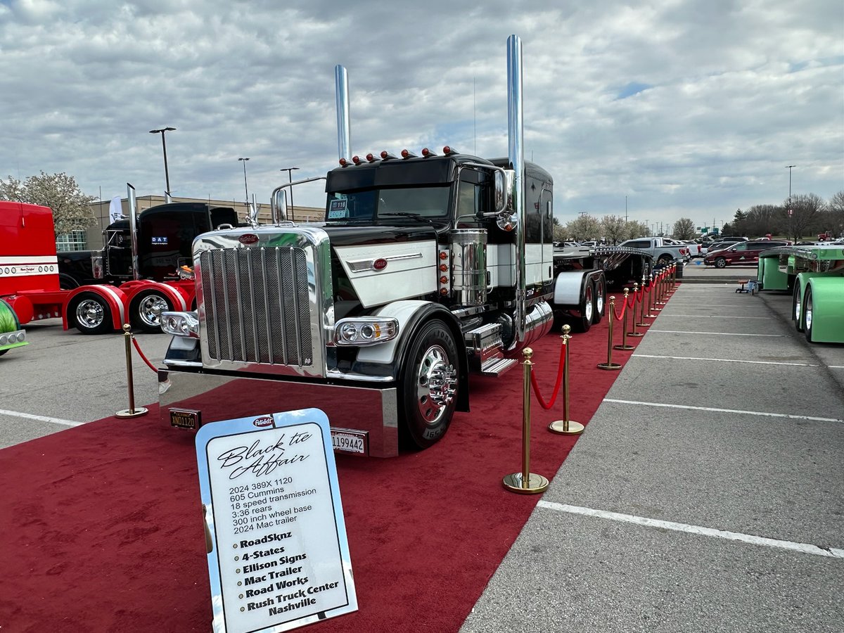 JobsInTrucks's tweet photo. Kicking off day one at #MATS2024! Which one is your favorite?
#MATSexperience #Trucking #Chrome #CustomPaint https://t.co/6DtfqR9BC3
