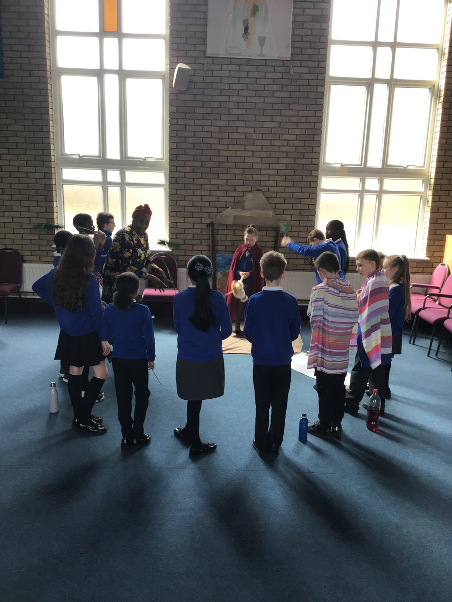 HazelwoodAc's tweet photo. Throughout the day on Tuesday, KS2 visited Toothill Church to support our religious education curriculum and British values where they took part in Easter activities. https://t.co/H90a0VqCst