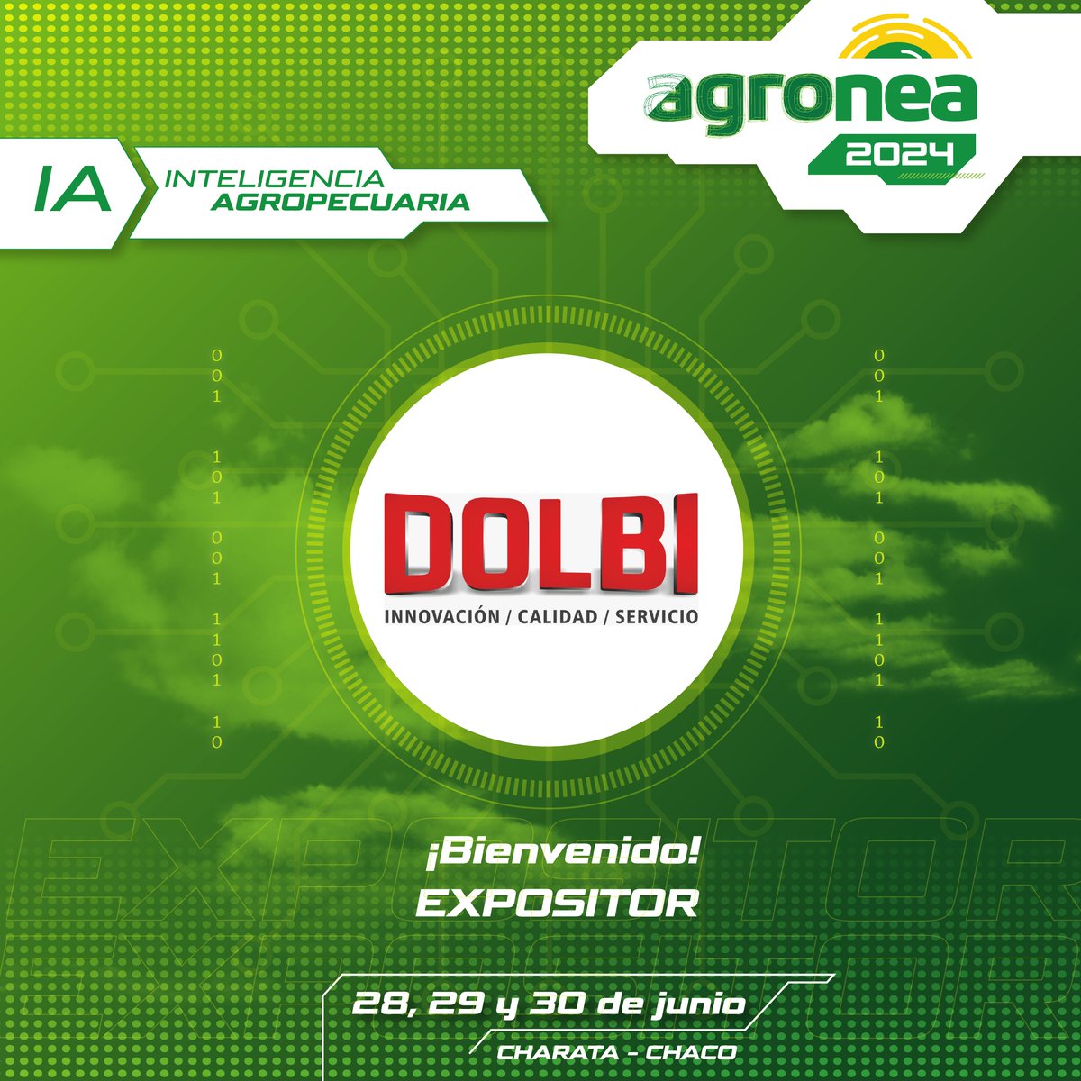 AgroneaChaco's tweet photo. #Agronea recibe, como en cada edición, la trayectoria y tecnología de la industria nacional de Dolbi. Acompañando el desarrollo tecnológico de insumos, y dando soluciones a la demanda del productor algodonero de una región clave, la empresa santafesina, dice presente. https://t.co/1WVYNv6yJ5