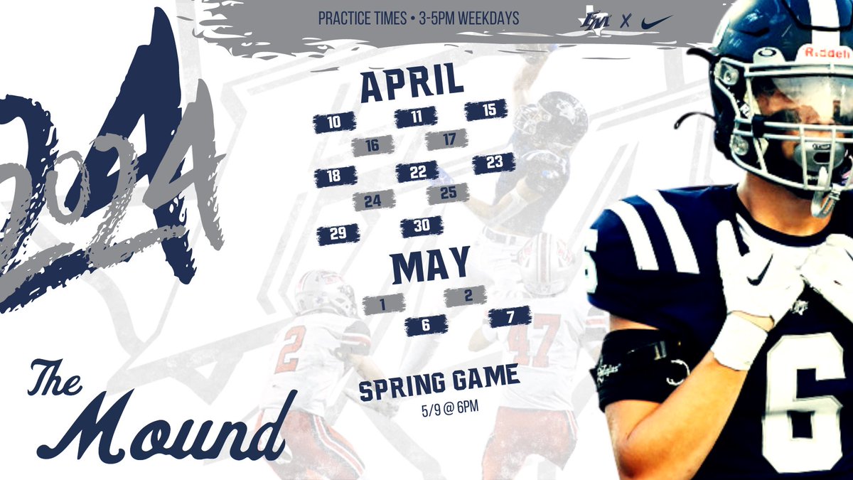 Spring Football is right around the corner!