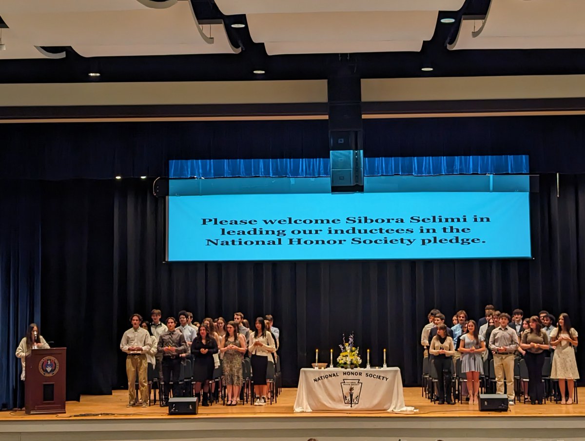 Congratulations to the newest inductees of the Neva Fenner Chapter of the National Honor Society! #nocknation @pthsnation #peqpantherpride