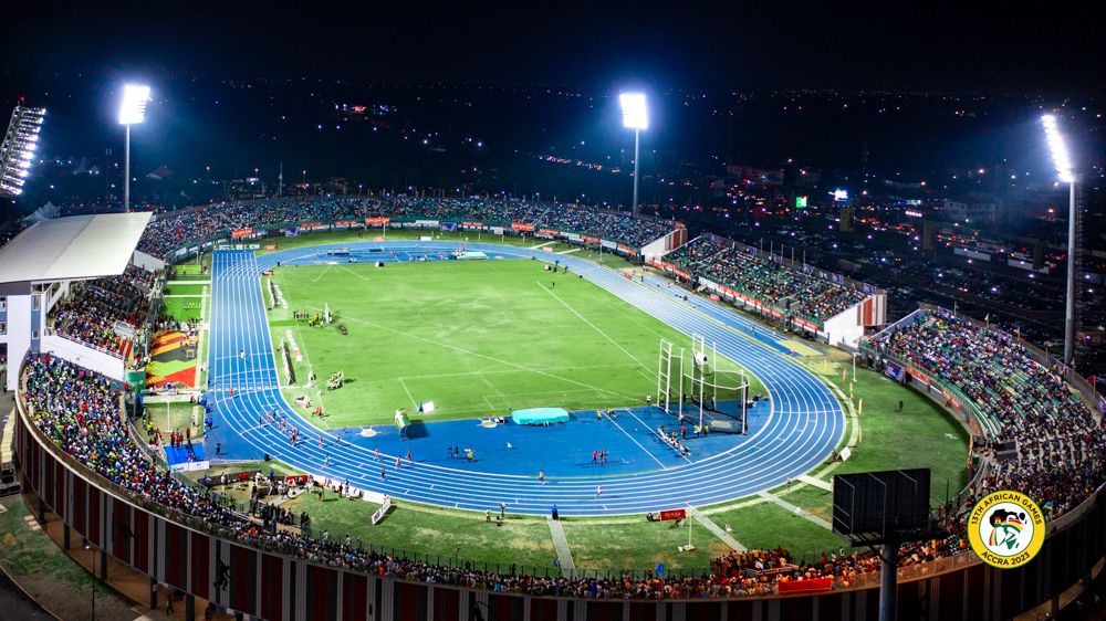 @UnivofGh Sports Stadium. #Accra2023 #AfricanGames2023 #ExperiencetheAfricanDream