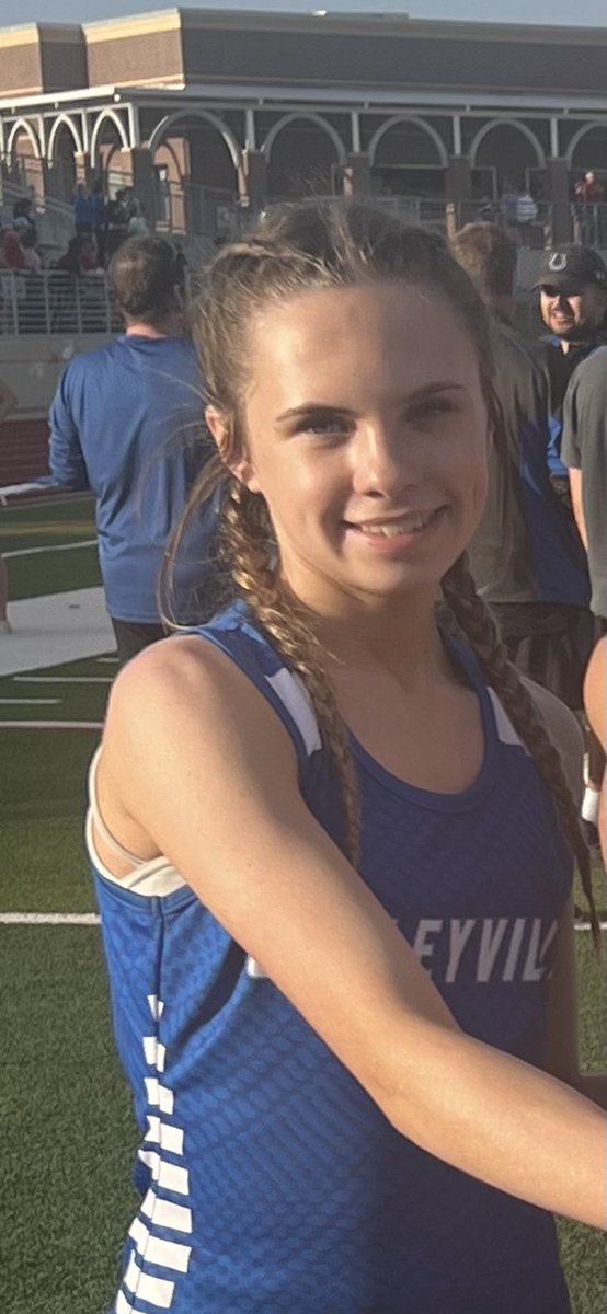Congratulation to Aubrey D for being the  GCISD District Champion in Long Jump with 16 ft and 7 inches! <a href="/LyColtAthletics/">Lady Colt Athletics</a> <a href="/CmsColts/">Colleyville Middle School</a>