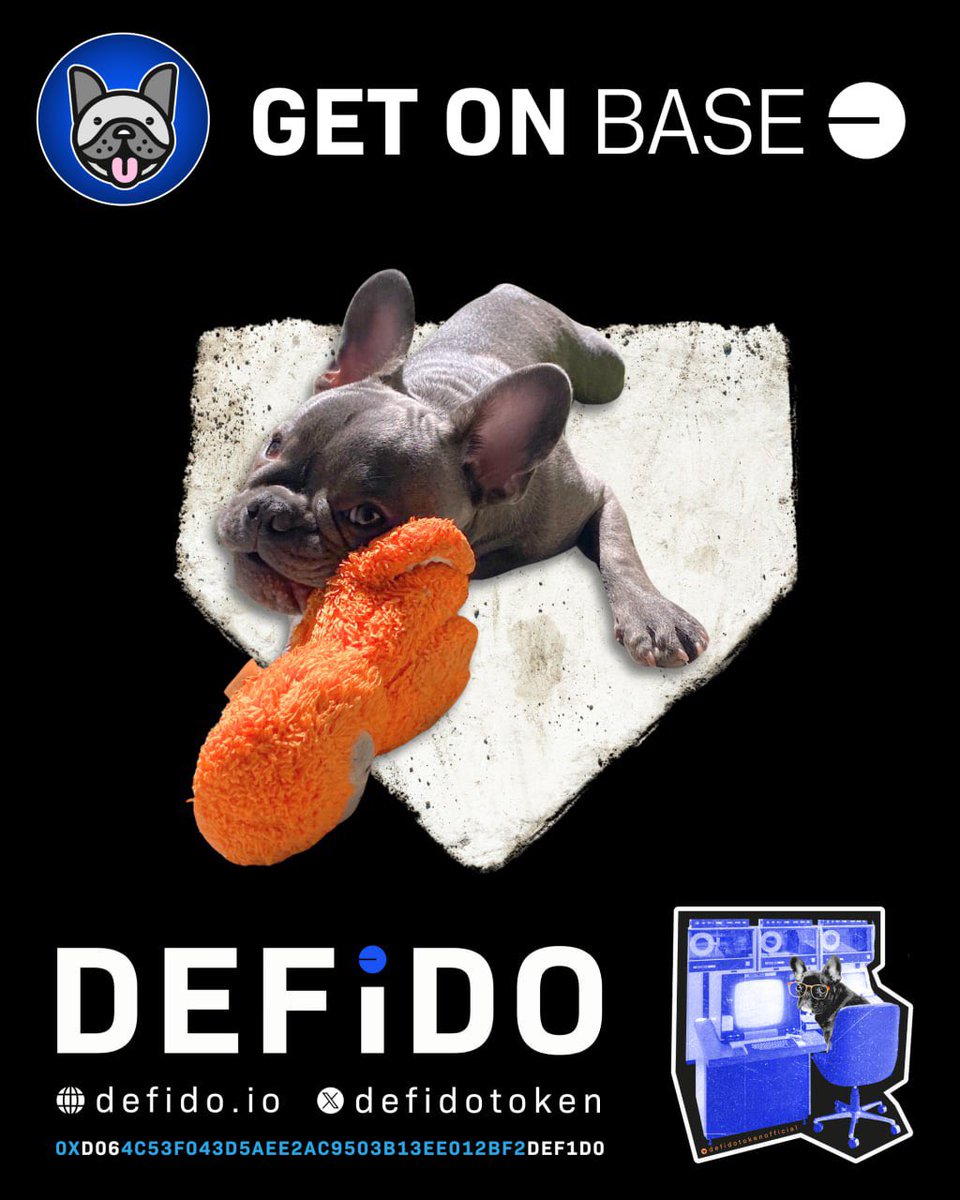 hodlthefomo's tweet photo. @1CrypticPoet @base For me it’s gotta be: $DEFIDO, $DEDIDO, $DEFIDO. I just can’t get over the narrative and community, both are on 🔥 https://t.co/G3BqrD1Ffh