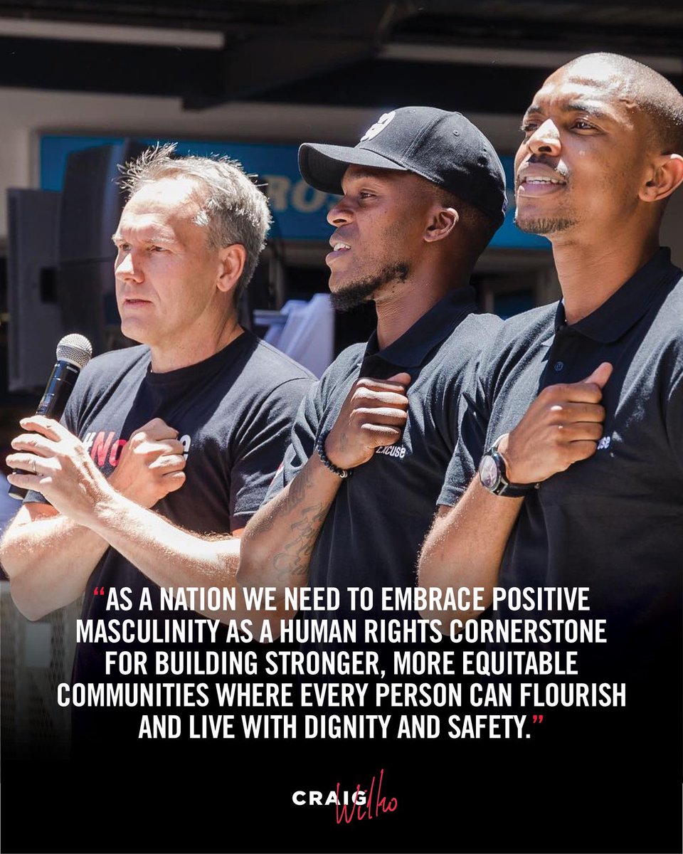 Positive, healthy masculinity is crucial to ending GBV and promoting human rights. #HumanRightsDay #PositiveMasculinity #CommunityBuilding #HumanRights #NoExcuse #HumanRightsDay2024