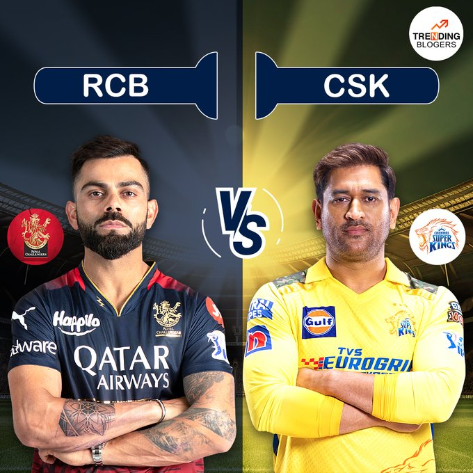 CSK VS RCB IPL 2024 Opening Match Details: Playing 11, Live Streaming and Ticket Price
trendingblogers.com/csk-vs-rcb-ipl…
#IPL2024 #CSKvsRCB  #CricketFever  #match  #ViratKohli  #rcb #csk #india  #cricketlover #cricketbat  #PlayerProps  #ipl2024updates 
$BLOCK 
$PARAM
 $GMRX