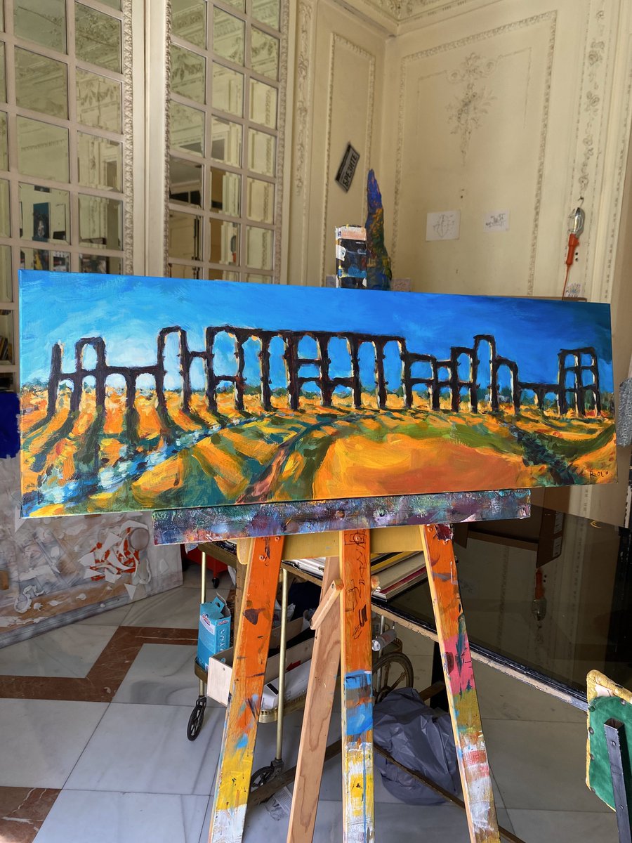 he vuelto a pintar Mérida ❤️