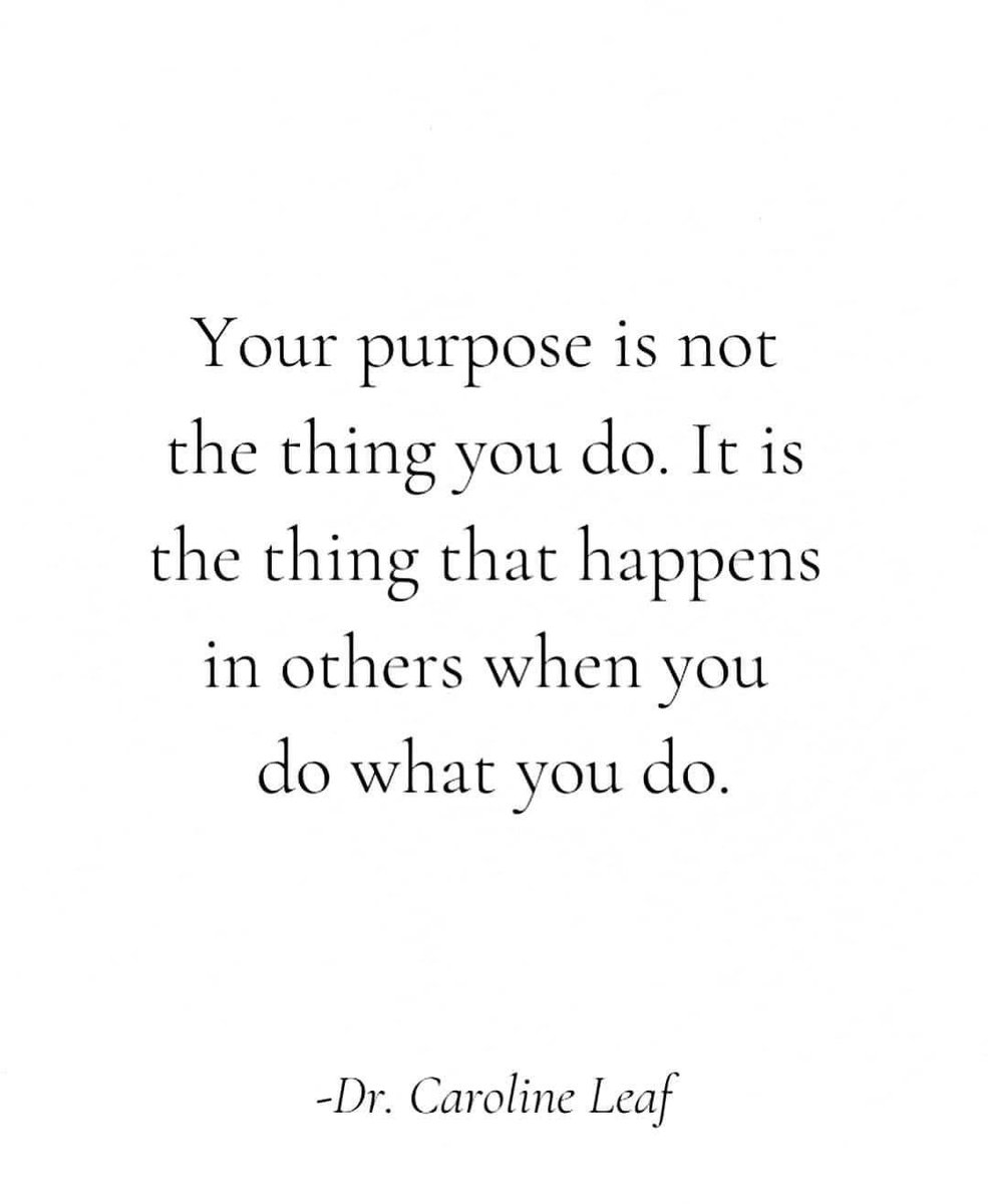 Leaders, what happens in others as a result of your presence? Lead purposefully in your purpose. ❤️📚