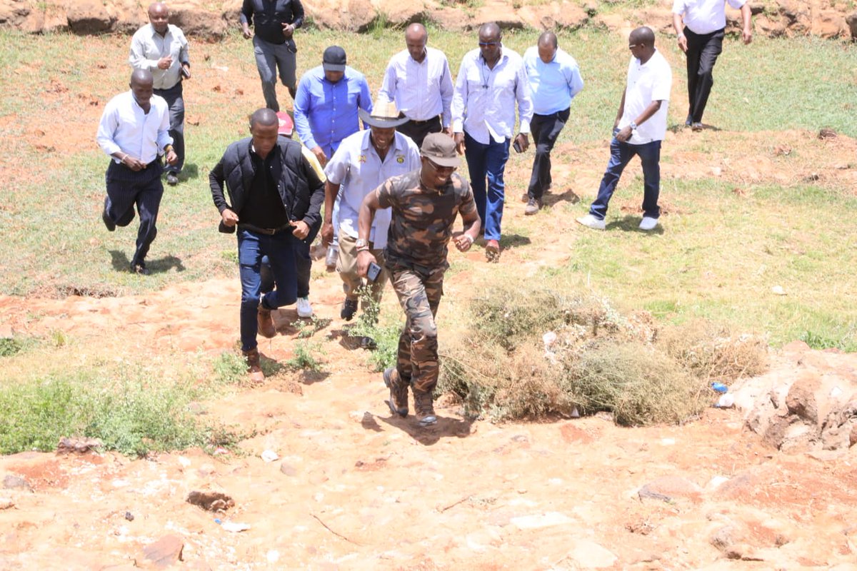 Kuimashaah's tweet photo. CS Hon. Ababu Namwamba Egh leads the Safari Rally recce, ensuring all is set for the upcoming WRC event
#EasterNaRally
Twende Vasha
WRC Route Recce https://t.co/kzu2ALiAvm