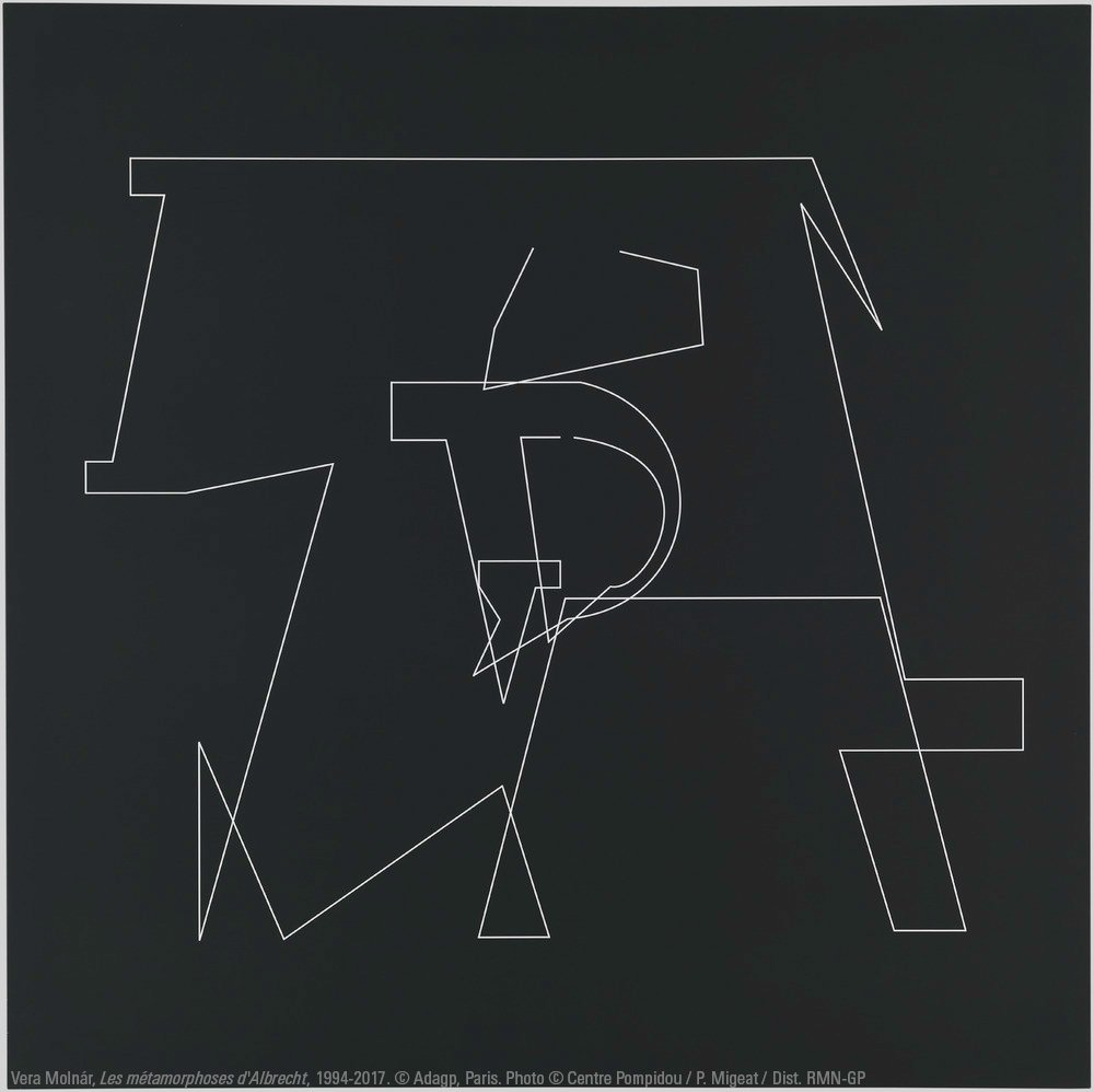 CentrePompidou's tweet image. D'Albrecht Dürer à Vera Molnár 👀
Dans « Les métamorphoses d'Albrecht », Vera Molnár utilise un logiciel de morphing, pour transformer, non sans auto-ironie, le célèbre monogramme d'Albrecht Dürer en le sien !
Visitez l'#ExpoVeraMolnár jusqu'au 26 août 👉bit.ly/Expo_VeraMolnár