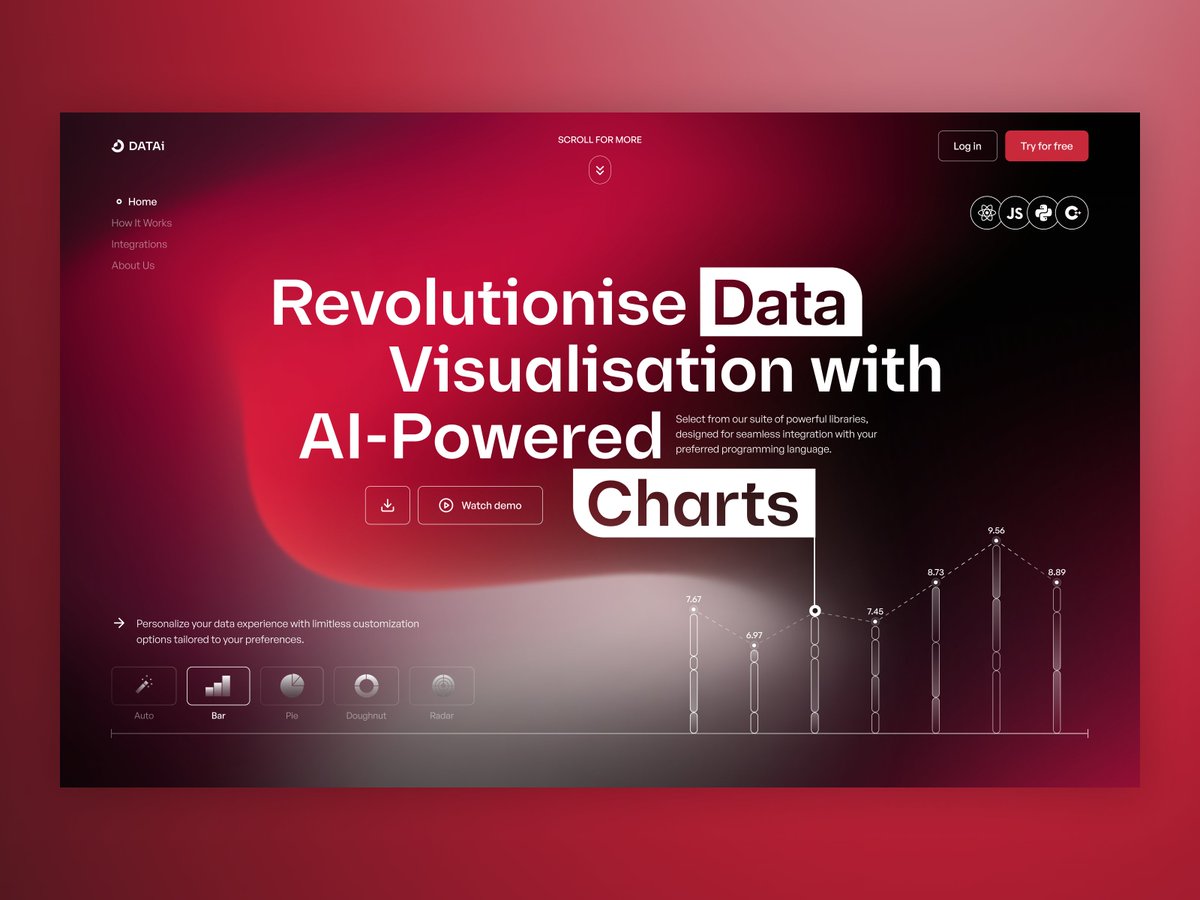 arounda_agency's tweet image. 🔥User-friendly interface makes charting a breeze, with AI assistance ensuring not only visually appealing results but also efficient code generation.
More about this job dribbble.com/arounda_ux_ui
#webapplication #webapps #webappdesign #webapplications #AI #aidesign #aiproduct