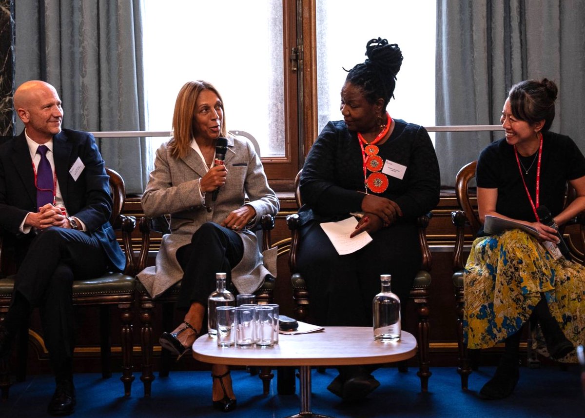 Proud to be part of this panel celebrating the achievements of @FCDOGEC. The 🇬🇧 has changed the lives of 1.6 million of the most marginalised girls who were at risk of dropping out or had already been pushed out of school. Now they have the chance to reach their full potential.