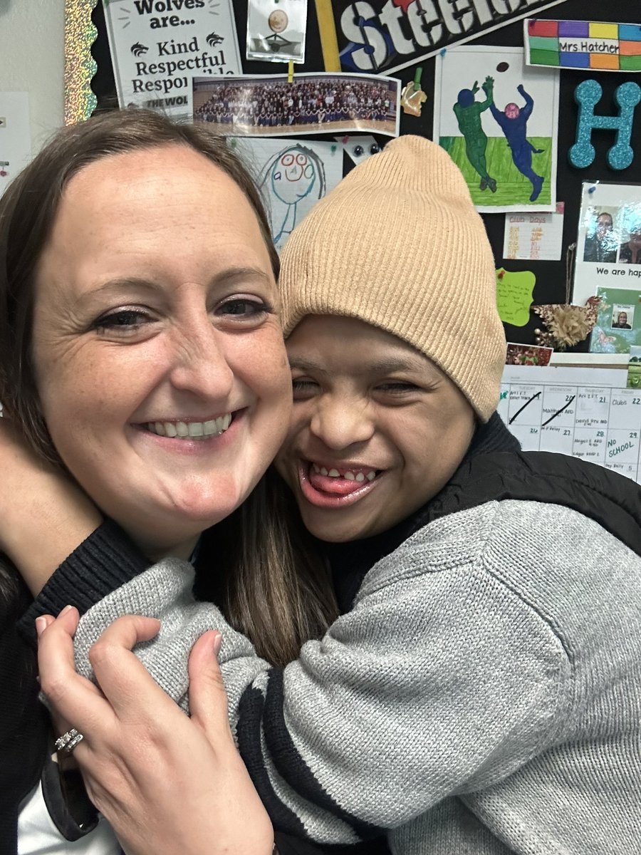 CTMSHatcher's tweet photo. Happy World Down Syndrome Day! There’s nothing Down about it! Our guys are living their best life and bringing smiles to those around them each and every day! @CTMSWolfWay #WorldDownSyndromeDay https://t.co/icum8bwZot
