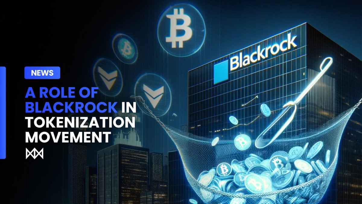 BlackRock, the globe’s leading asset management firm, has unveiled its first-ever tokenized fund $BUIDL Read more here nftworldnews.tech/blackrock-100-… #BlackRock #RWA #tokenization