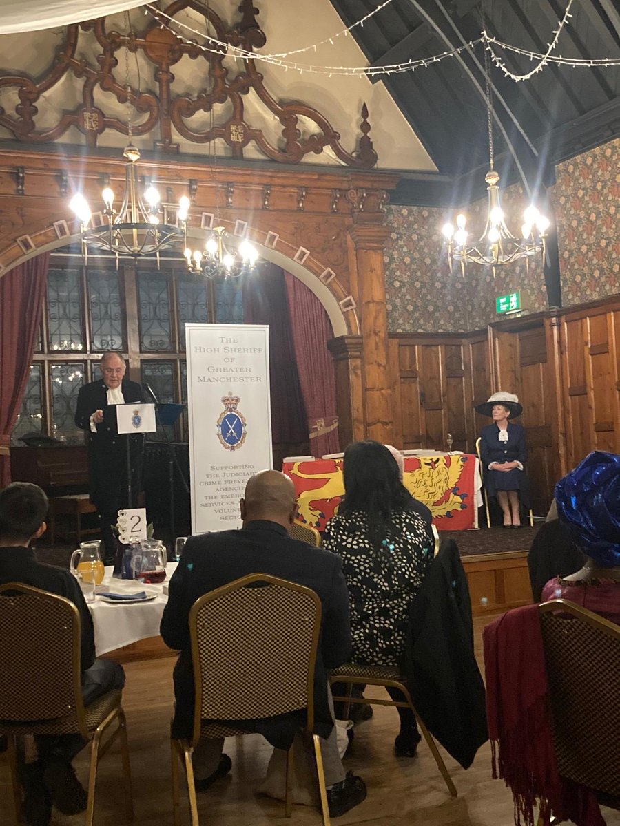Incredibly proud to receive the prestigious High Sheriff's Special Recognition Award last night along with other voluntary organisations from across Manchester. Thank you @MaryLizWalker1 for being a fantastic supporter of ICCM we'll be giving this pride of place in our office!