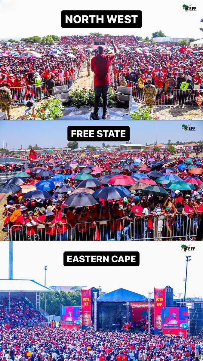 South Africans please let's all be counted, let's give EFF just 8 million votes on 29 May #VoteEFF #Malema4President