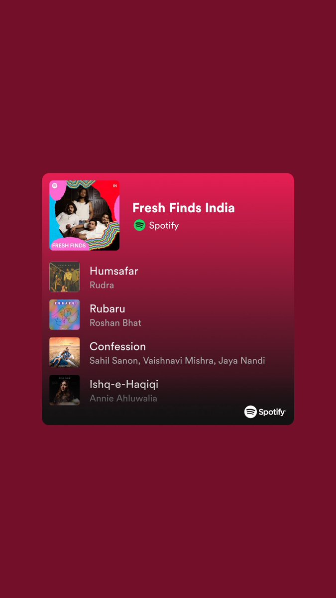 therudralive's tweet photo. Thrilled to announce that our band made it onto a Spotify playlist! 💎
Huge thanks to all our fans, @spotifyindia 
Get ready for more music coming your way soon! 

#freshfinds #rudratheband #spotifyplaylist #spotifyartist #indiemusic #indierock https://t.co/axWkd0dARM