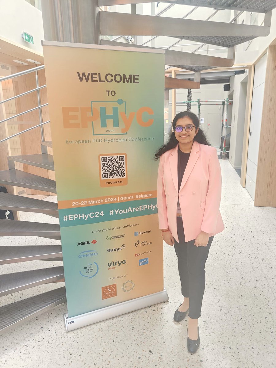 🌟Congratulations to Pragya Narayana Prasad from   <a href="/AaltoUniversity/">Aalto University</a>, <a href="/HySelect/">HySelect</a>'s project partner, for delivering a successful presentation at <a href="/EPHYC2024/">EPHyC2025</a> on 20 Mar!🌍She shared insights into the global landscape of SDE research.
#solarenergy #science #SustainableEnergy <a href="/HorizonEU/">Horizon Europe 🇪🇺</a>