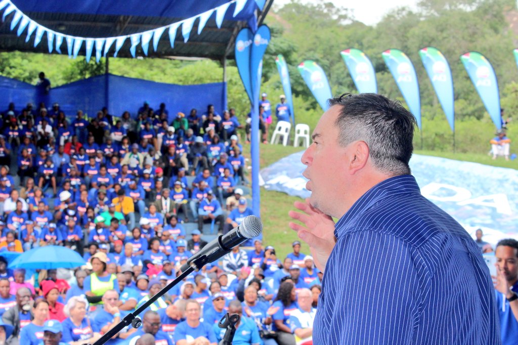 DA_Mpumalanga's tweet photo. 📷 | John Steenhuisen, DA Leader

Only the DA has the size, experience and demonstrated track-record of good governance to serve as the anchor for a stable and successful Multi-Party Charter government.

#RescueSA 
#RescuMpumalanga 
#VoteDA https://t.co/bZvCWXIl6M