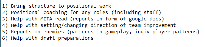 Seryy (@coachseryy) on Twitter photo Hello, since my split with <a href="/KlanikEsport/">Klanik Esport</a> ended last week, I am now looking to help teams that are qualified for <a href="/EMEAmasters/">EMEA Masters</a>
CV or work examples upon request
Here is the list of the things I can help you with: Hello, since my split with <a href="/KlanikEsport/">Klanik Esport</a> ended last week, I am now looking to help teams that are qualified for <a href="/EMEAmasters/">EMEA Masters</a>
CV or work examples upon request
Here is the list of the things I can help you with: