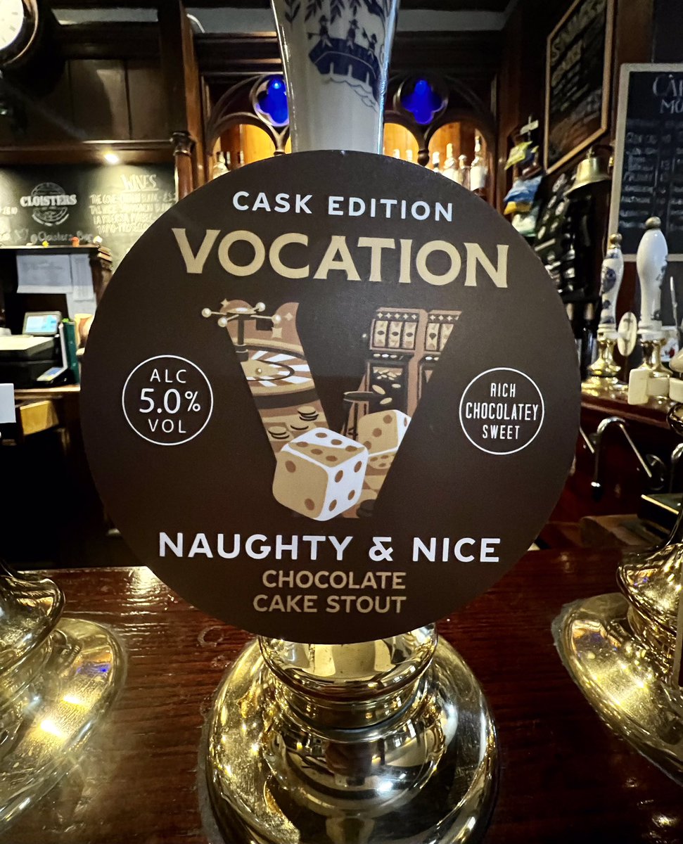 Cloisters_Bar's tweet photo. Jabba The Nutt brings Arbor to the dark side (😉😉), meanwhile Vocation have found ‘a new hop’ 🥴… https://t.co/ifvY5oU3Q0