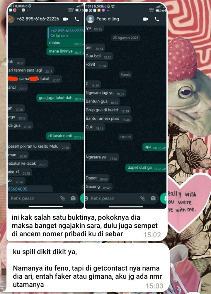 strawsberriest's tweet photo. UPDATE SIAPA DIBALIK DALANG SEMUA INI
ternyata izunax, alvino, feno itu satu owner guys, wdyt🤔 untuk info lebih lengkap gue up nya di channel telegram gue, retweet postingan ini sebanyak banyaknya ya supaya banyak yang tau dalang dari semua ini 

channel tele : @/loavlanadelrey https://t.co/TLXq30jlOB