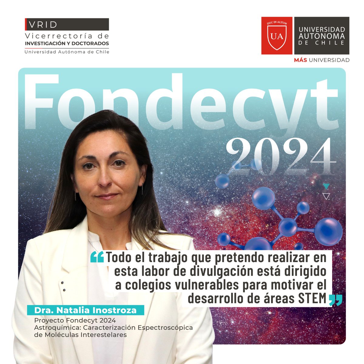 Vicerrectoría de Investigación y Doctorados UA tweet media