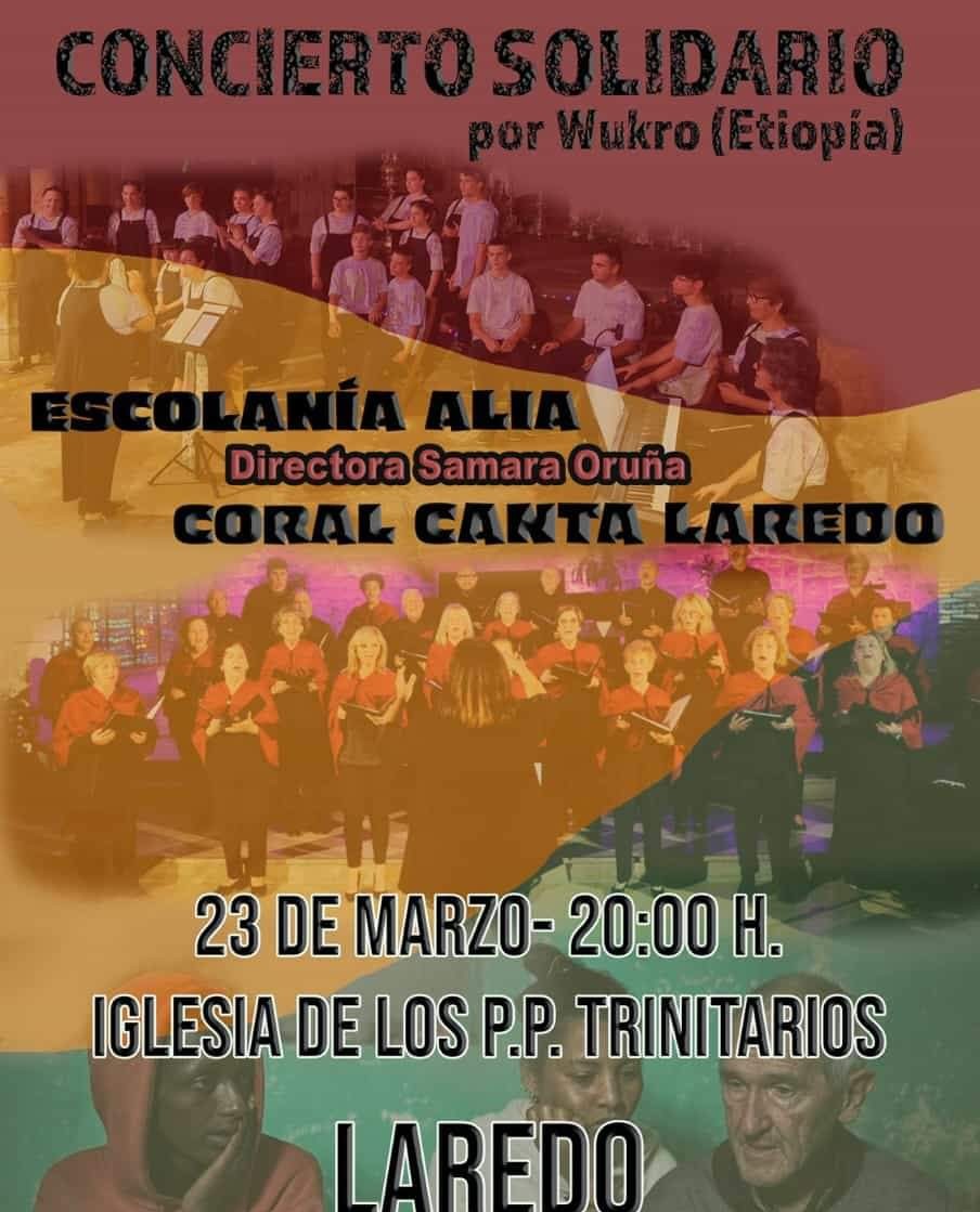 elecoregional's tweet photo. Laredo acogerá el sábado  un concierto solidario en favor de Wukro(Etiopía) https://t.co/myUlj4cyLI https://t.co/nVbILEm2pD