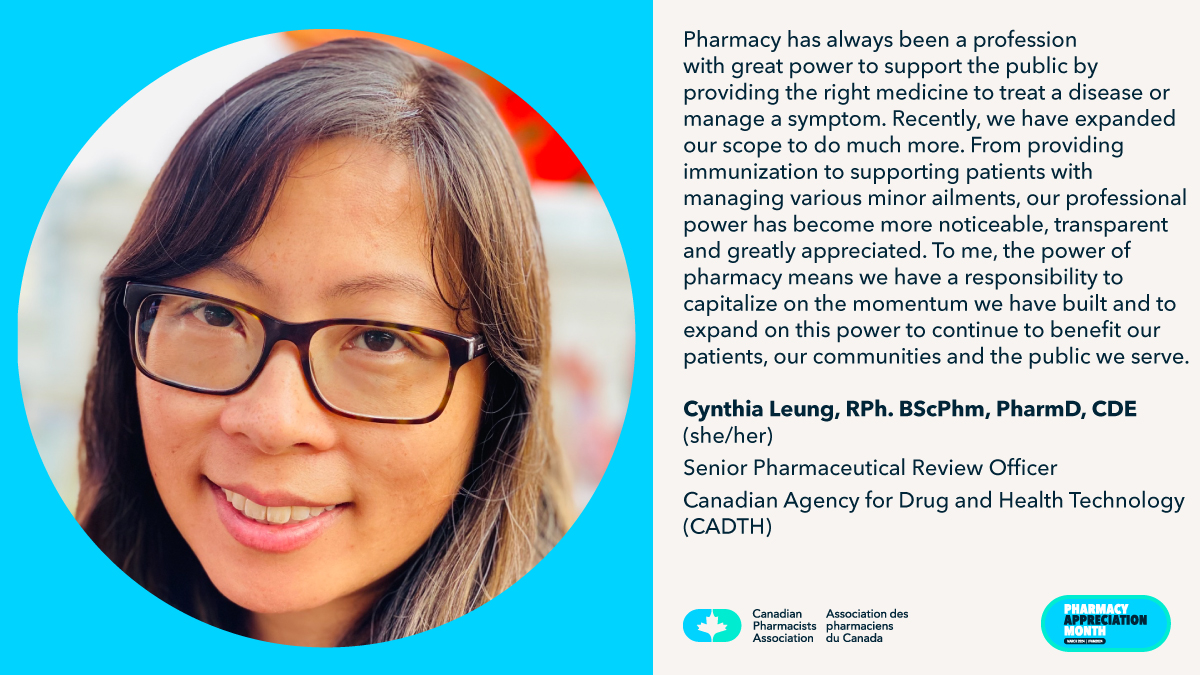 Meet Cynthia Leung! We caught up with Cynthia during Pharmacy Appreciation Month to talk about her role as a senior pharmaceutical officer and what the power of pharmacy means to her. 🗨️ ow.ly/nl3W50QYGTu #PAM2024