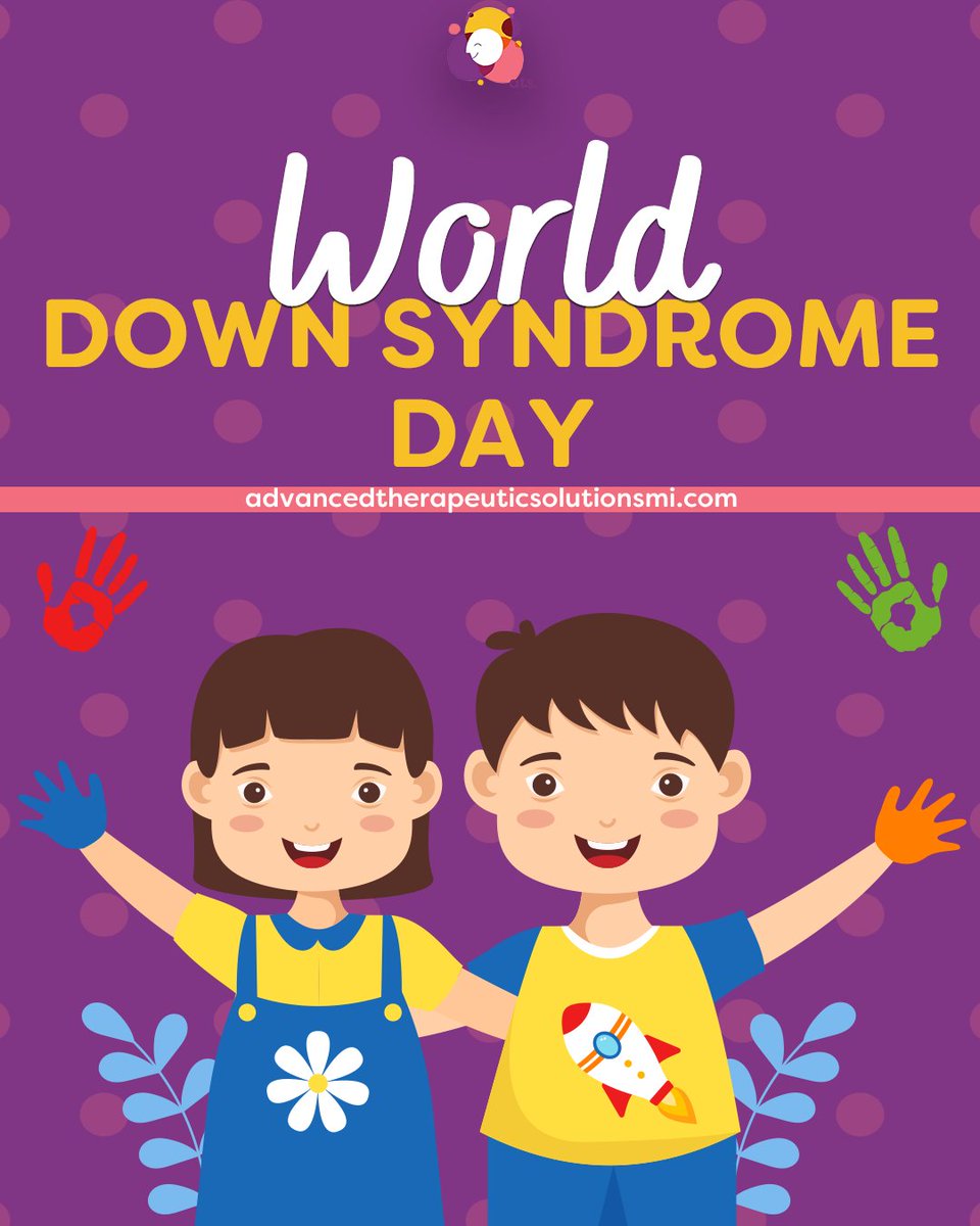 AtsMich's tweet photo. Embracing diversity and celebrating uniqueness! 🌟 Today, on World Down Syndrome Day, we honor the extraordinary individuals who fill our lives with boundless joy and inspire us with their resilience and spirit. 💙💛

#worlddownsyndromeday #downsyndrome https://t.co/fuYQD2xnmF