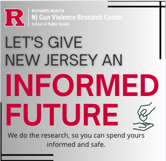 One day down! You still have time! 
Your donation to the #NJGVRC will help support and strengthen gun violence research in our efforts to combat firearm-related violence. Make a gift today!
give.rutgersfoundation.org/njgvrc/20455.h…
March 20-21
#RUGivingDays